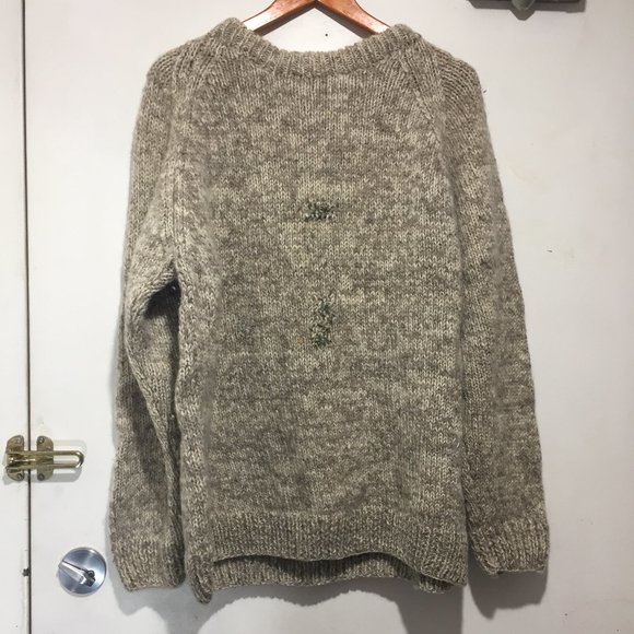 VINTAGE YETI HAND KNITTED WOOL SWEATERS SIZE XL - Picture 6 of 7